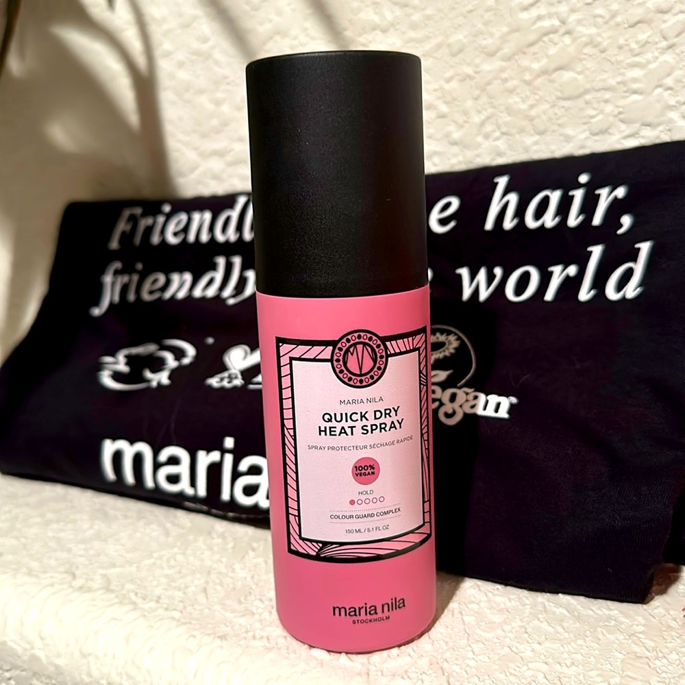 Maria Nila Quick Dry Heat Spray 5.1 fl oz (free T-shirt w/order)